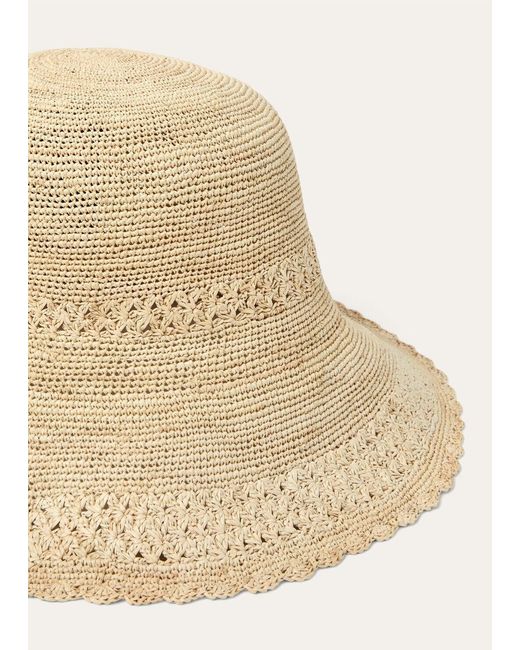 Loro Piana White Iside Cloche