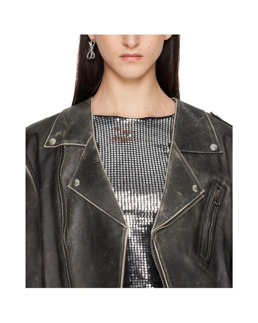MM6 by Maison Margiela White Mono Knot Earring