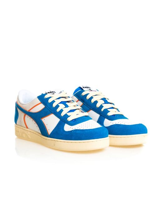 Diadora Blue Logo Low Upper Board Shoes for men