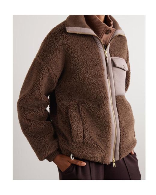 Varley Brown Lowell Sherpa Jacket