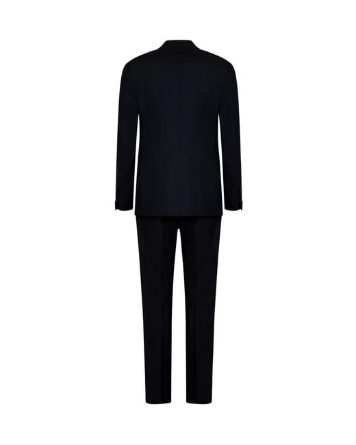 Tom Ford Black Single-Breasted Tailored Suit for men