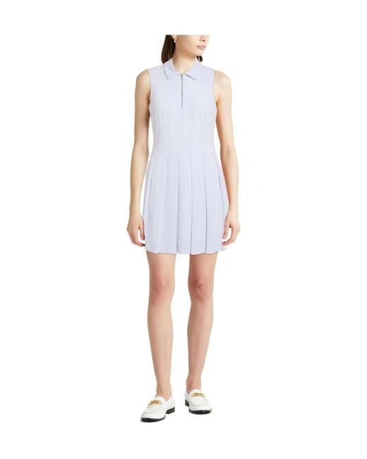 Tory Burch White Sleeveless Sports Dress