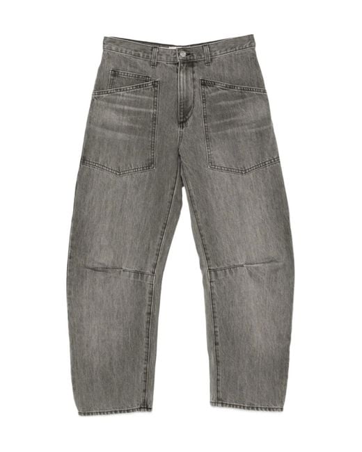 Nili Lotan Gray Shon Jeans