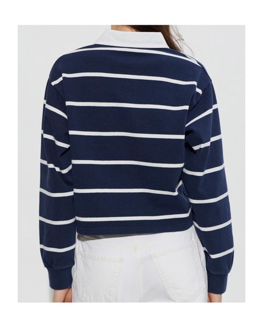 Sporty & Rich Blue Polo Shirts