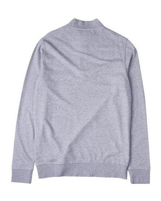 Barbour Purple Half-Zip Sweater for men
