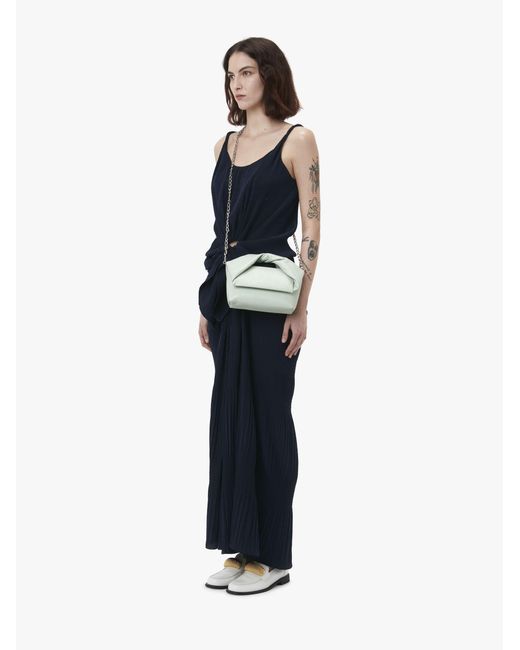 J.W. Anderson Blue Jw Anderson Knotted Strap Top