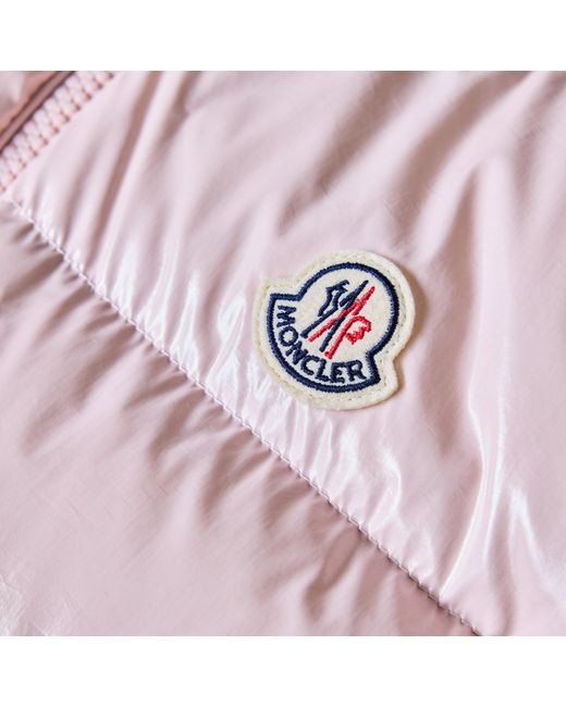 Moncler Pink Sleeveless Quilted Down Vest
