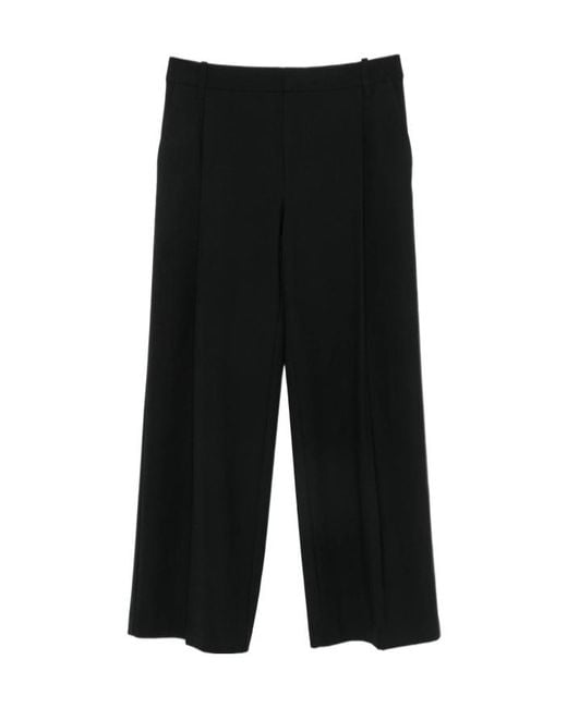 Sir Black Casual Pants With Belt Loops