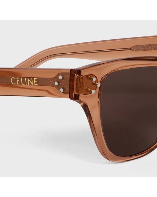 Céline Brown Cat Eye S359 Sunglasses