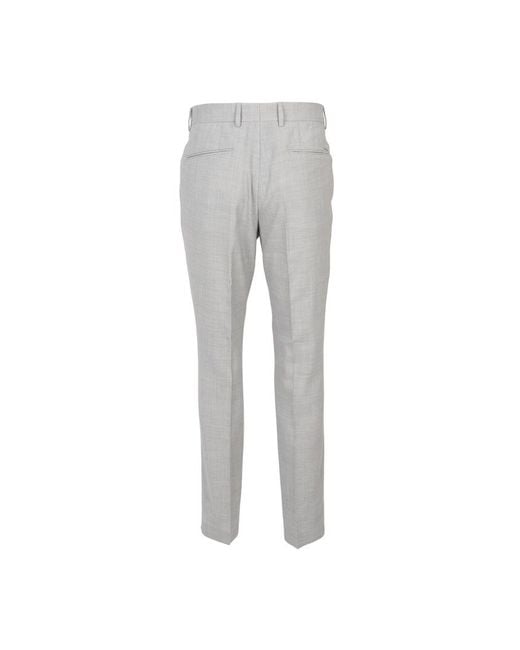 Boss Gray Belt Loop Casual Pants for men