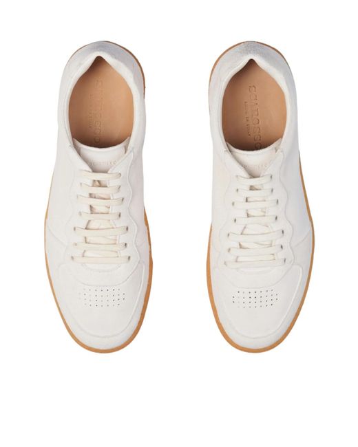 Scarosso White Aureliano Sneakers for men