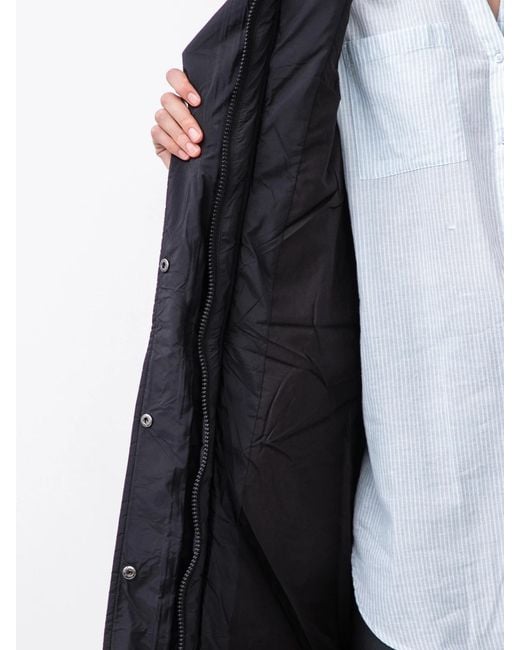 Christopher Esber Black Long Down Vest