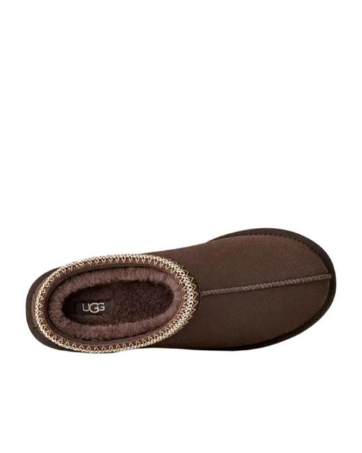 Ugg Brown Slip-On Trimmed Boots for men