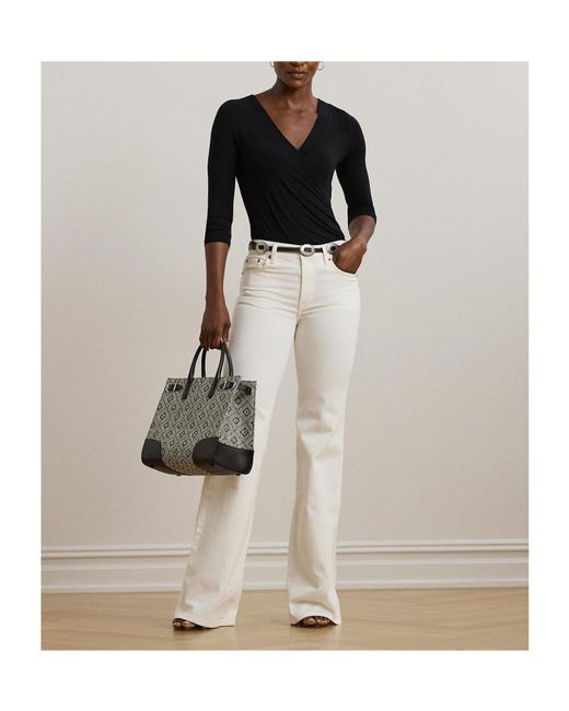 Ralph Lauren Black Simple And Elegant Top