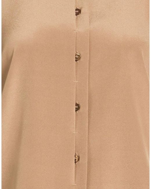 Max Mara Natural Solid Colour Shirts Blouses