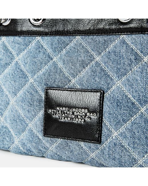 Marc Jacobs Blue Denim Chain-Link Handbag