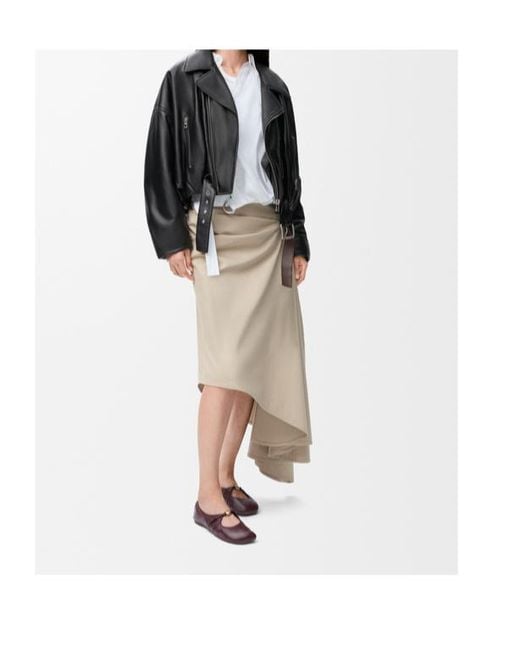 Loewe Black Lambskin Biker Jacket