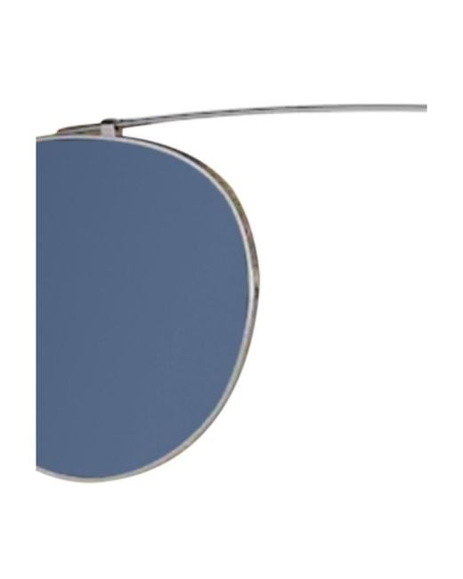 Oliver Peoples Blue Gregory Peck Clip for men