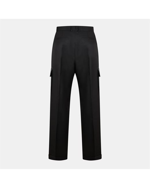 Off-White c/o Virgil Abloh Black Off Drill Cargo Sn99 for men