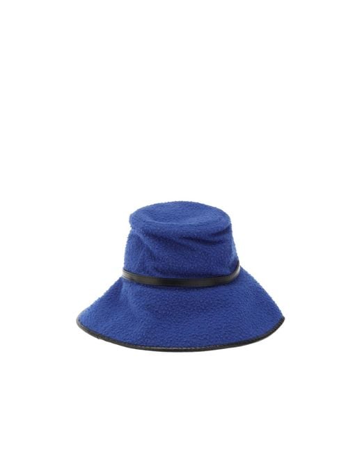 Gucci Blue Wide-Brimmed Vintage Hat