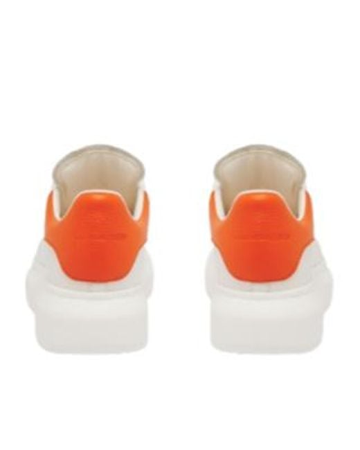 McQueen White Oversized Low-Top Sneakers