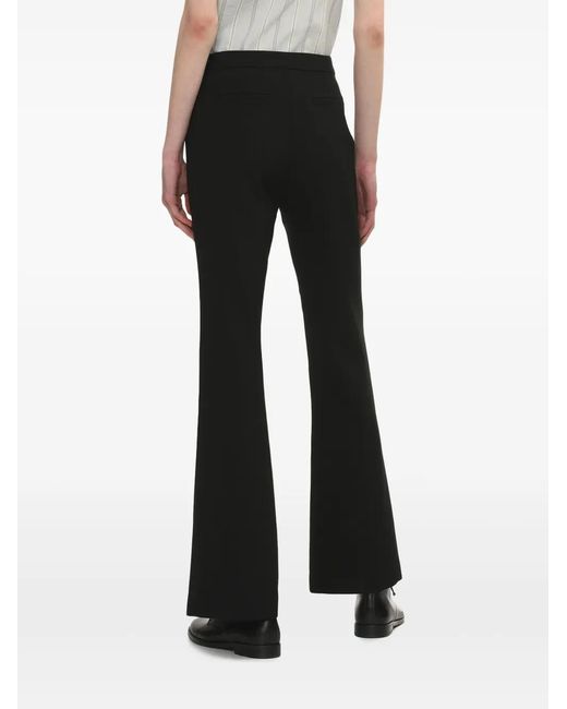 Low Classic Black Flared Trousers