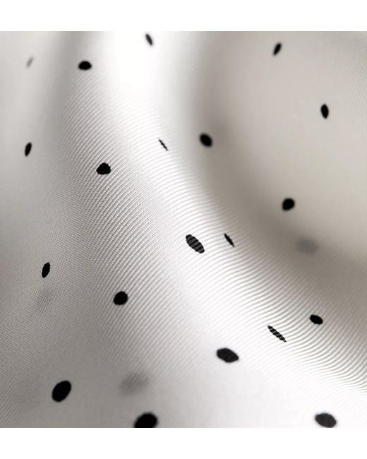 Dior White Short-Sleeved Blouse With Rear Tie