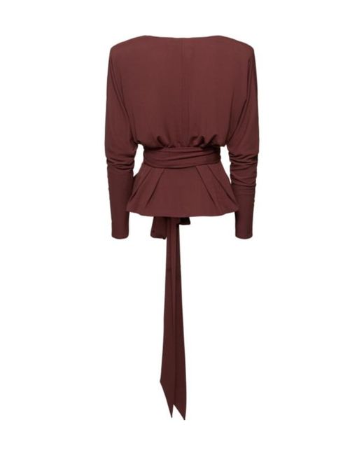 Alexandre Vauthier Purple Long-Sleeved Casual Jacket
