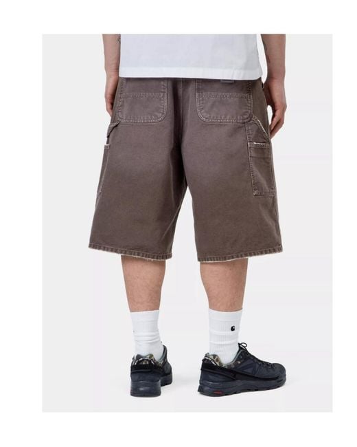 Carhartt Gray Og Double Knee Short for men