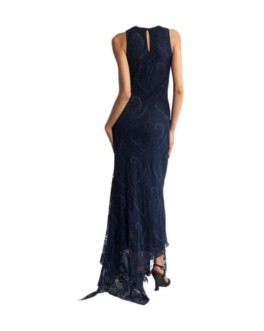 Etro Blue Long Dress
