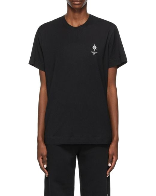 Givenchy Black Graphic Print T-Shirt