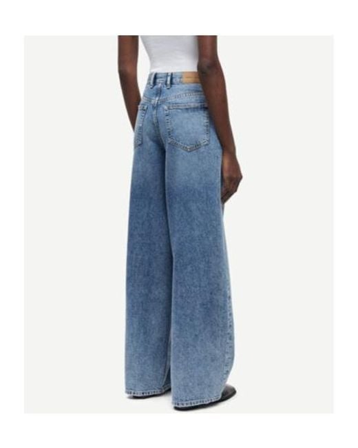 Samsøe & Samsøe Blue Multi-Pocket Jeans