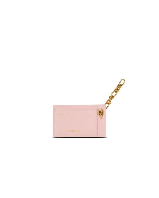 Balmain Pink Pulse Card Holder