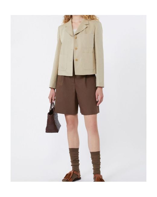 Weekend by Maxmara Natural Single-Breasted Jacket