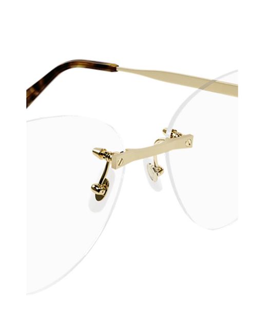 Cartier Natural Round Glasses