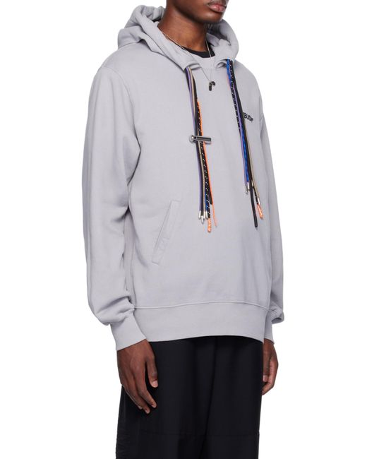 Ambush Gray 'Multicord' Hoodie for men