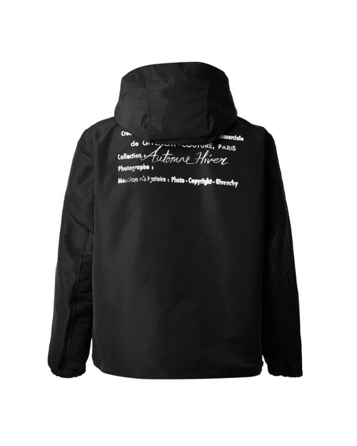 Givenchy Black Solid Casual Jacket for men