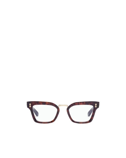 Akoni White Full-Rimmed Glasses for men