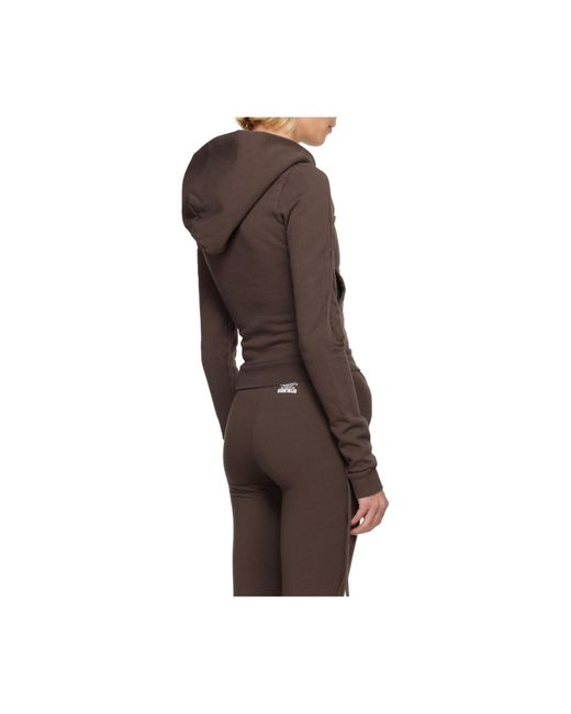 OTTOLINGER Brown Zip-Up Hoodie