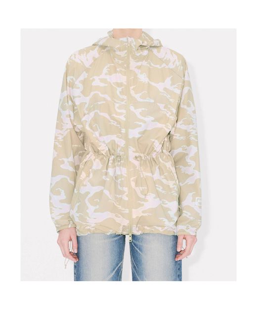 KENZO White Ocean Camo Windbreaker
