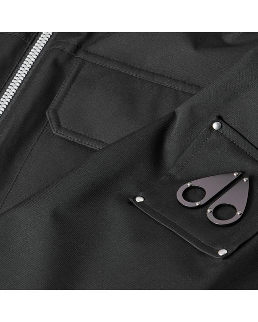 Moose Knuckles Black Versatile Casual Jacket for men