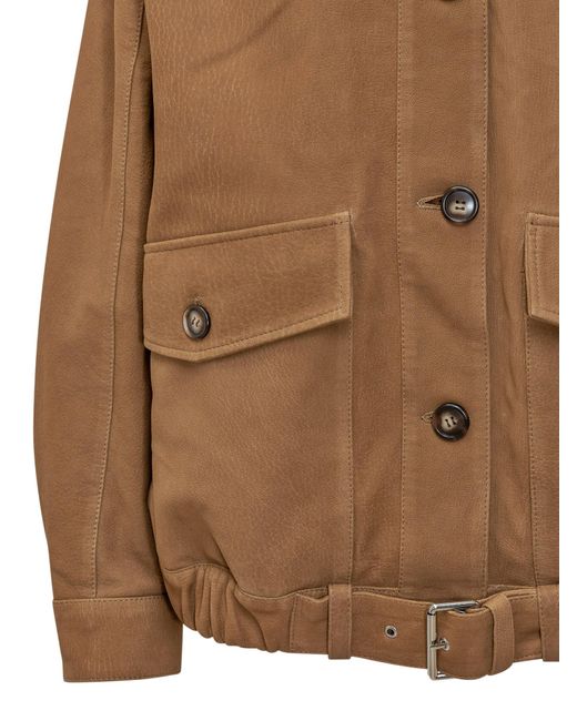 IRO Brown Long Sleeve Jacket