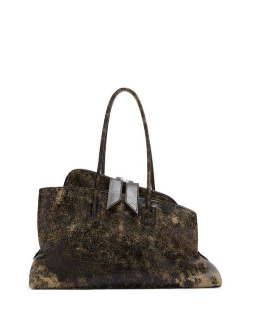 The Attico Brown The La Passeggiata Medium Bag