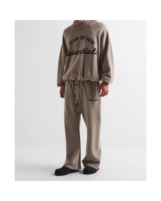 Fear Of God Natural Logo Drawstring Sweatpants for men