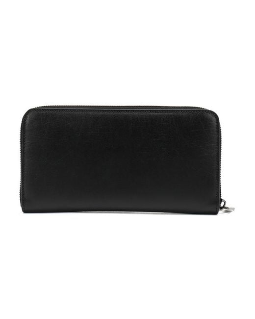 Dior Black Logo Wallet for men