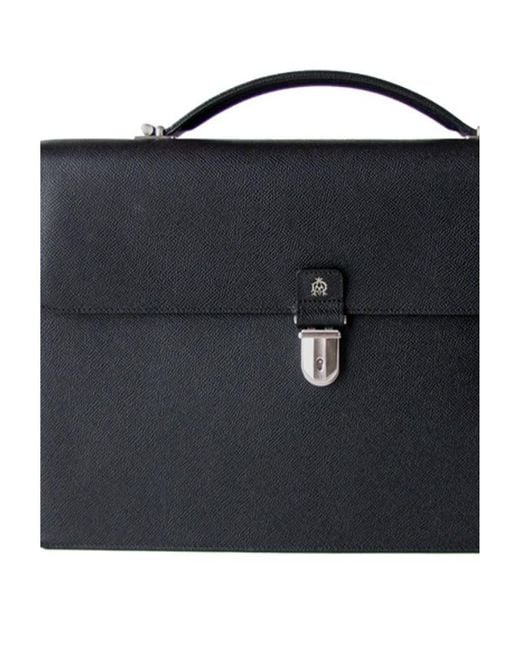 Dunhill Black Logo Handbag for men