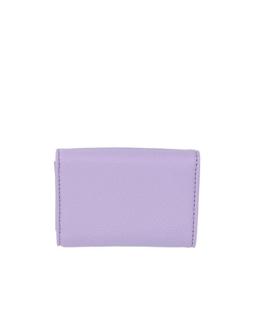 Vivienne Westwood Purple Flap Card Wallet