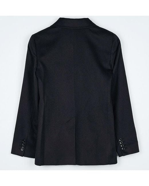 Max Mara Blue Long-Sleeved Suit Jacket