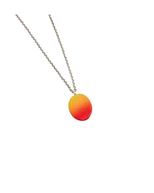 Isabel Marant White Fine Chain Necklace