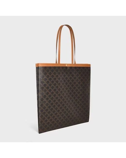 Céline Black Large Flat Shopper for men